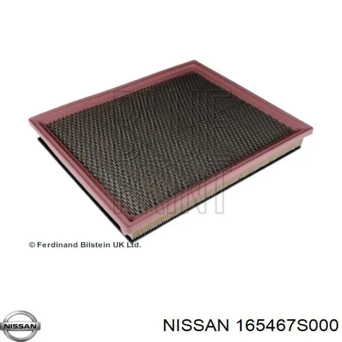 Filtro de ar Nissan/Infiniti 165467S000 preço, a partir de 10,87 USD