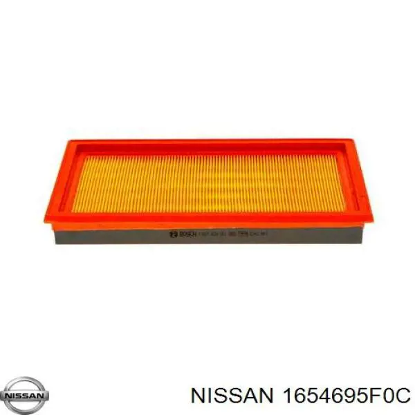 Compre 1654695F0C Nissan/Infiniti Filtro de ar