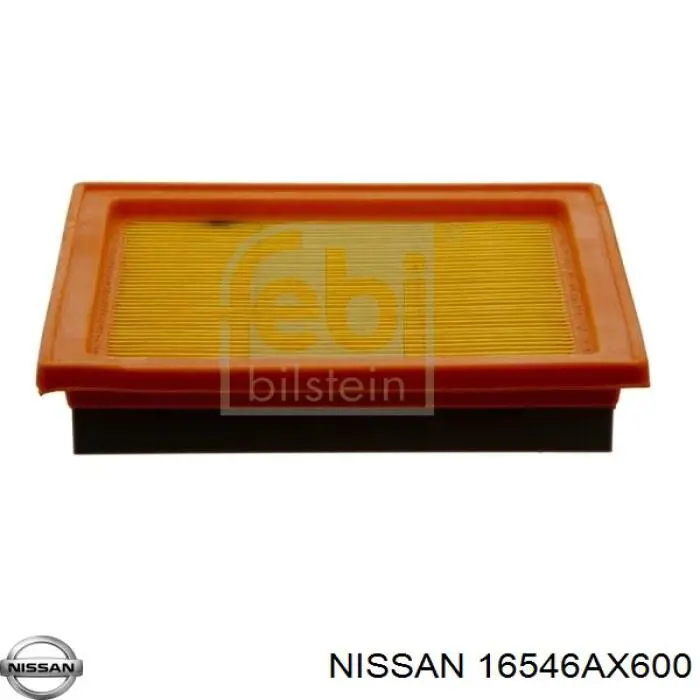 Filtro de ar Nissan/Infiniti 16546AX600 preço, a partir de 7,57 USD