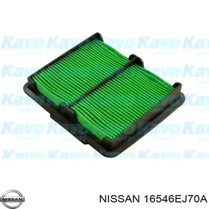 16546EJ70A Nissan/Infiniti Filtro de ar