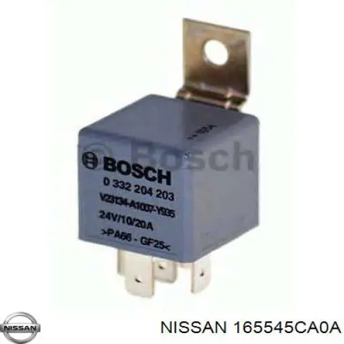 165545CA0A Nissan/Infiniti Conduto de ar (defletor) do radiador