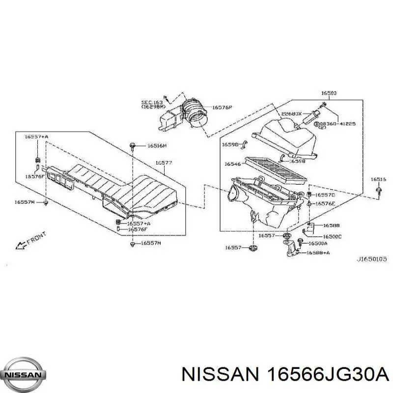 16566JG30A Nissan/Infiniti 