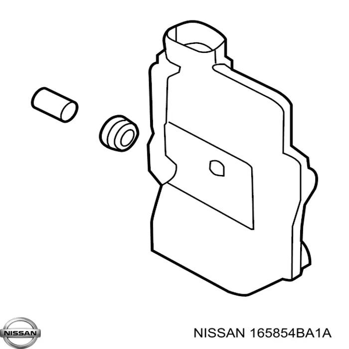 Ressonador de filtro de ar Nissan/Infiniti 165854BA1A preço, a partir de 65,56 USD