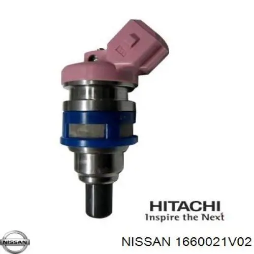 1660085E01 Nissan/Infiniti Injetor de injeção de combustível