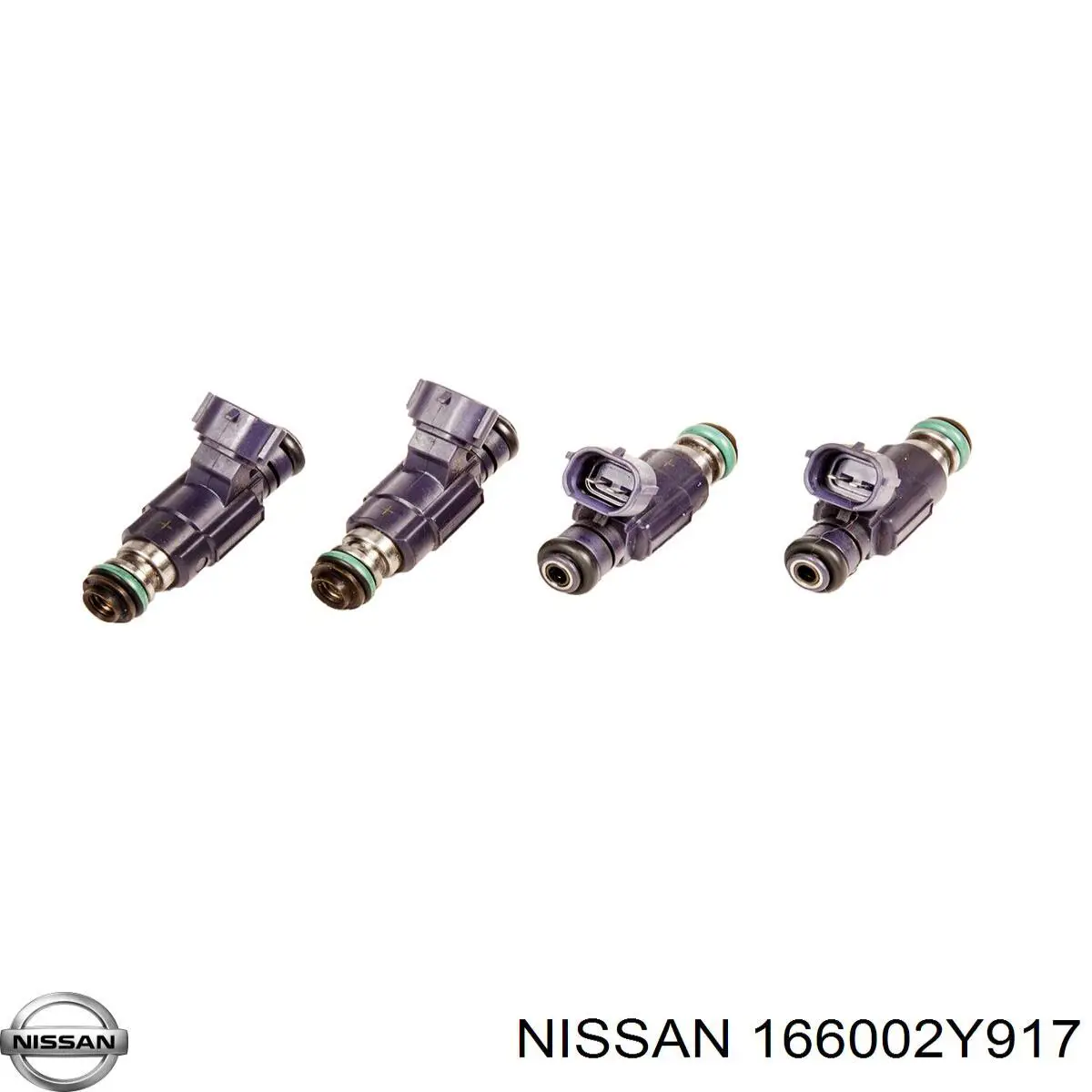 166002Y917 Nissan/Infiniti Injetor de injeção de combustível