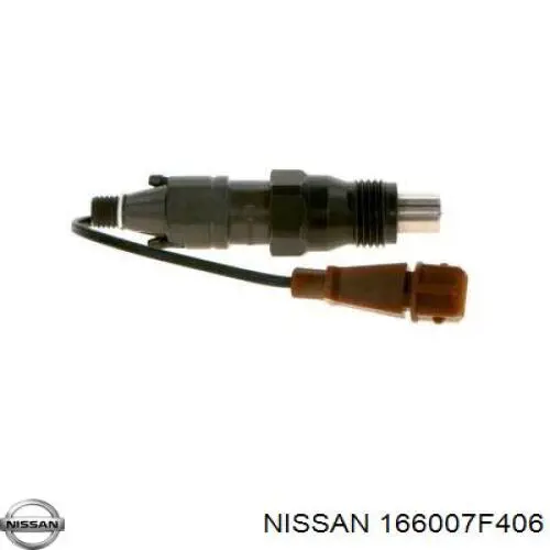 166007F406 Nissan/Infiniti Injetor de injeção de combustível