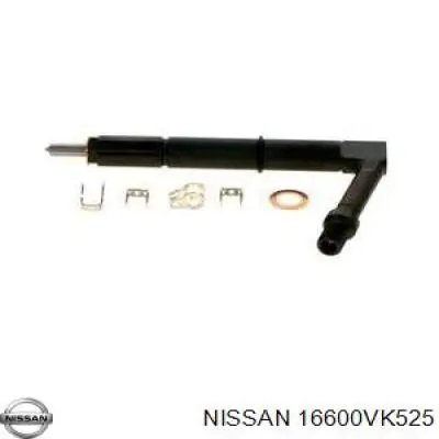 16600VK525 Nissan/Infiniti Injetor de injeção de combustível