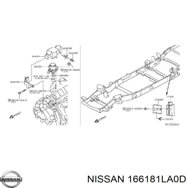 166181LA0D Nissan/Infiniti 