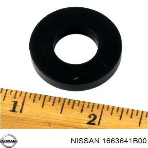 1663641B00 Nissan/Infiniti Anel (arruela) do injetor de ajuste