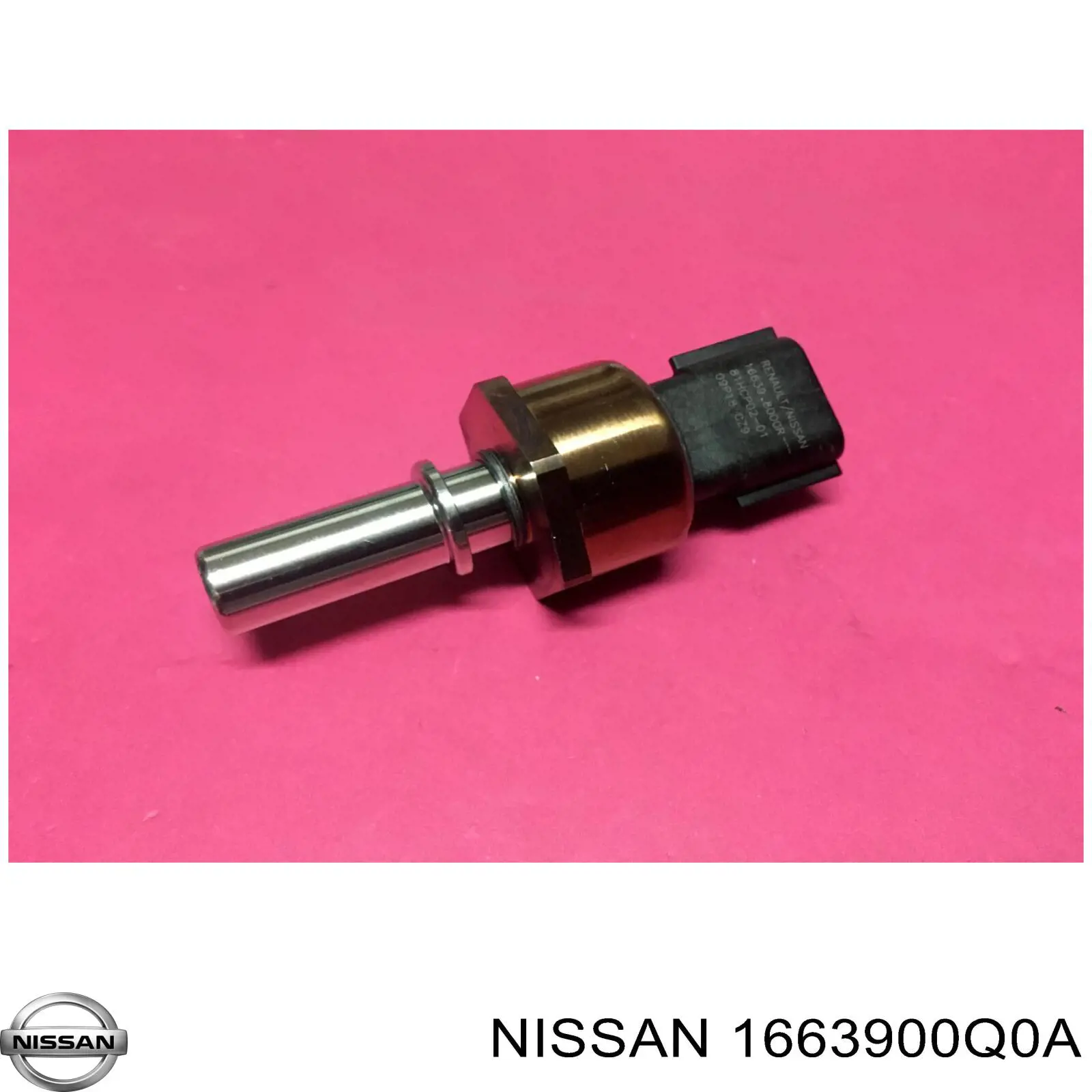 1663900Q0A Nissan/Infiniti Sensor de pressão de combustível