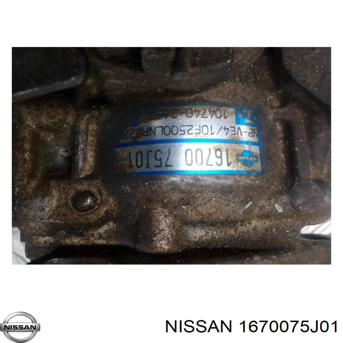 Compre 1670075J01 Nissan/Infiniti Bomba de combustível de pressão alta
