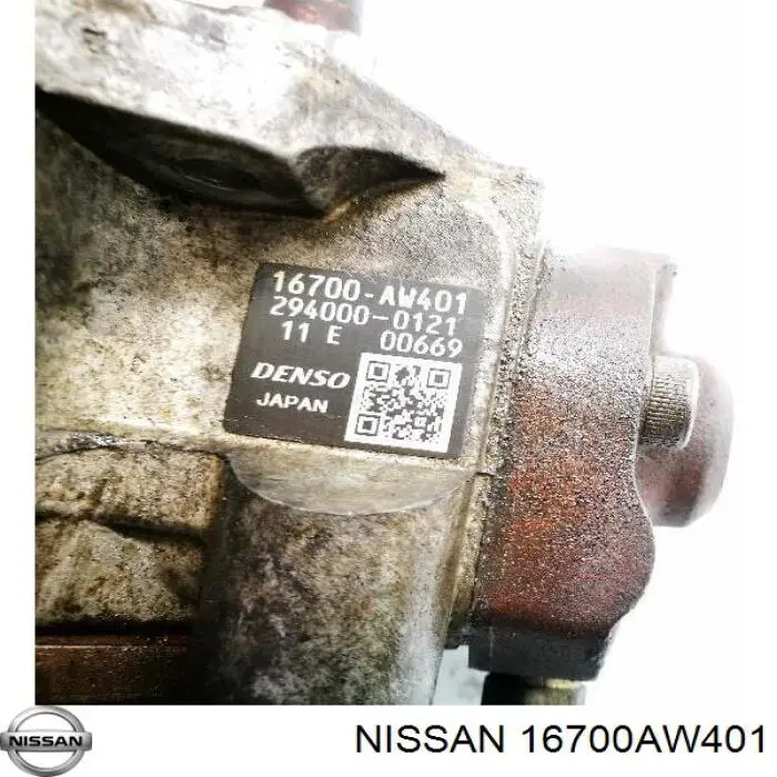 Bomba de combustível de pressão alta Nissan/Infiniti 16700ES61B preço, a partir de 171,96 USD