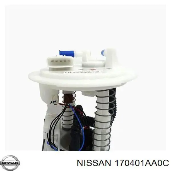 170401AA0C Nissan/Infiniti Módulo de bomba de combustível com sensor do nível de combustível