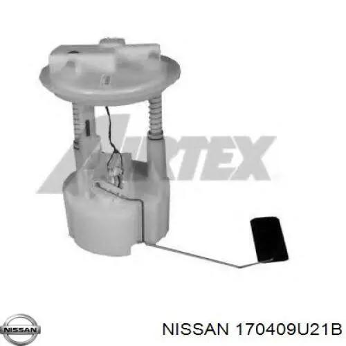 170409U21B Nissan/Infiniti Módulo de bomba de combustível com sensor do nível de combustível