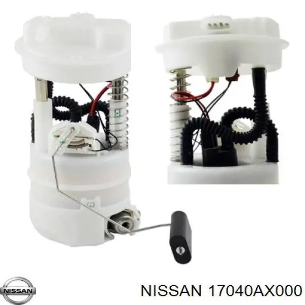 17040AX000 Nissan/Infiniti Módulo de bomba de combustível com sensor do nível de combustível