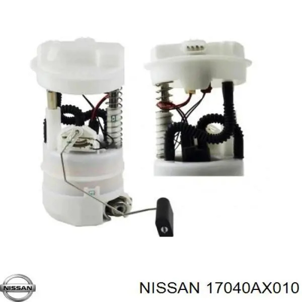 17040AX010 Nissan/Infiniti Módulo de bomba de combustível com sensor do nível de combustível