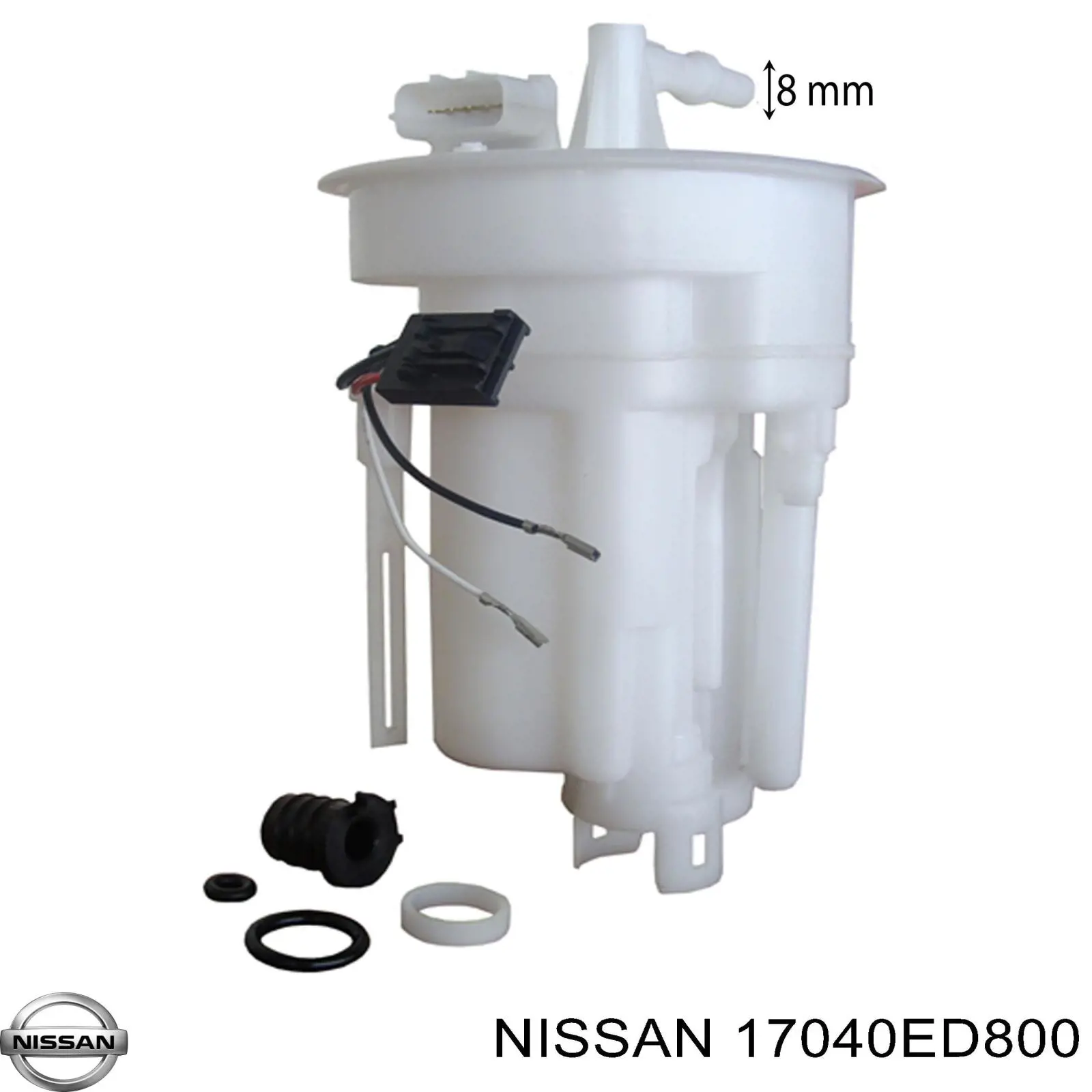  Módulo de bomba de combustível com sensor do nível de combustível Nissan Tiida ASIA hatchback (C11) (2005 - 2012) ASIA