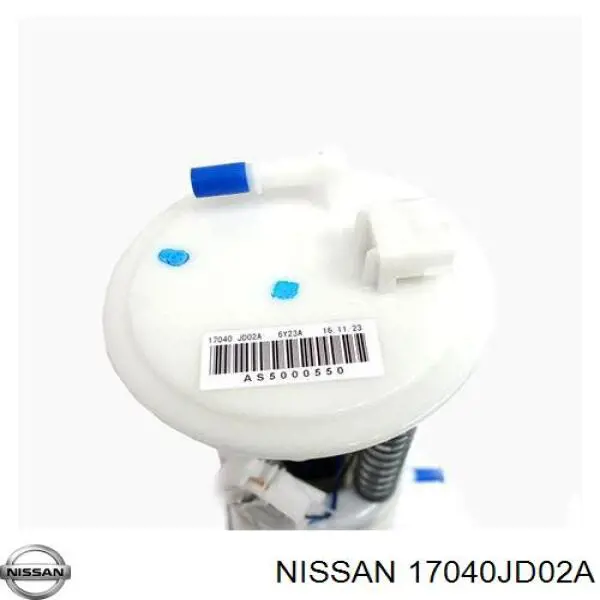 Compre 17040JD02A Nissan/Infiniti Módulo de bomba de combustível com sensor do nível de combustível