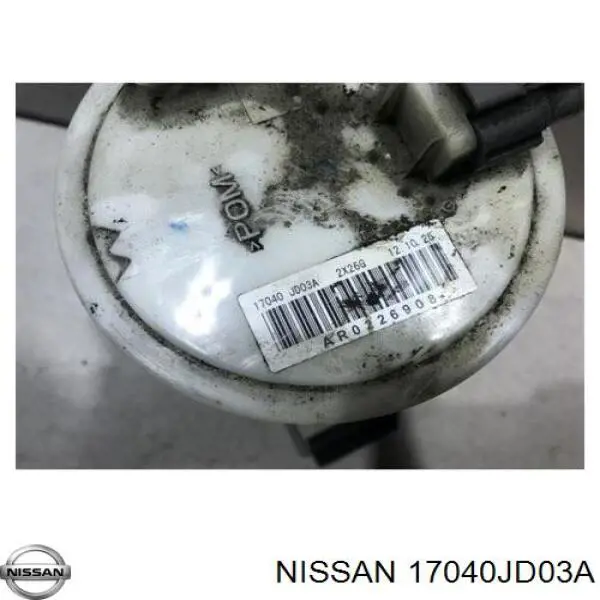 Módulo de bomba de combustível com sensor do nível de combustível HFP0207F Hotaru