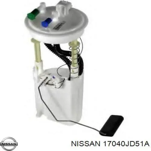 17040JD51A Nissan/Infiniti Bomba de combustível elétrica submersível