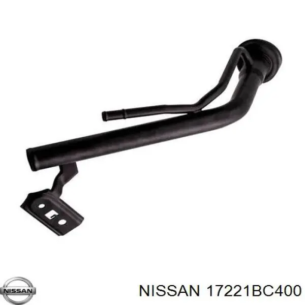 17221BC40A Nissan/Infiniti Gargalo de enchimento do tanque de combustível