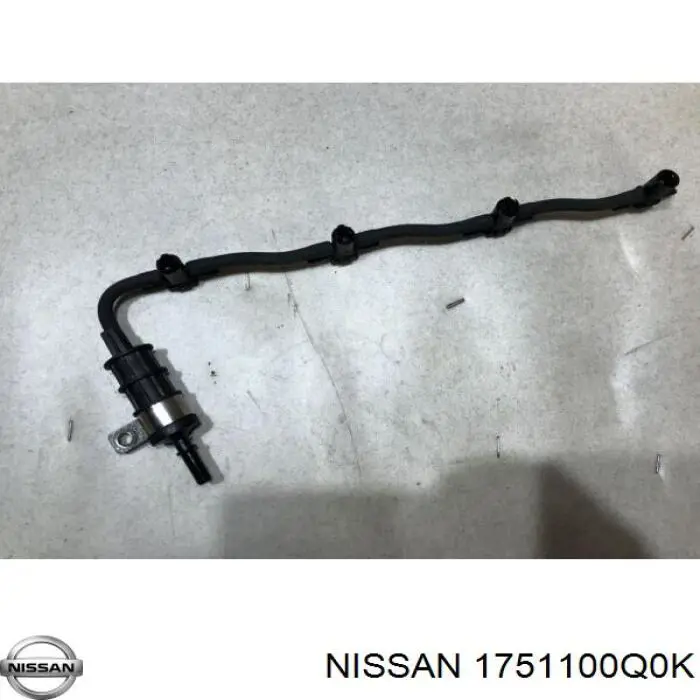 Compre 1751100Q0K Nissan/Infiniti Tubo de combustível, inverso desde os injetores