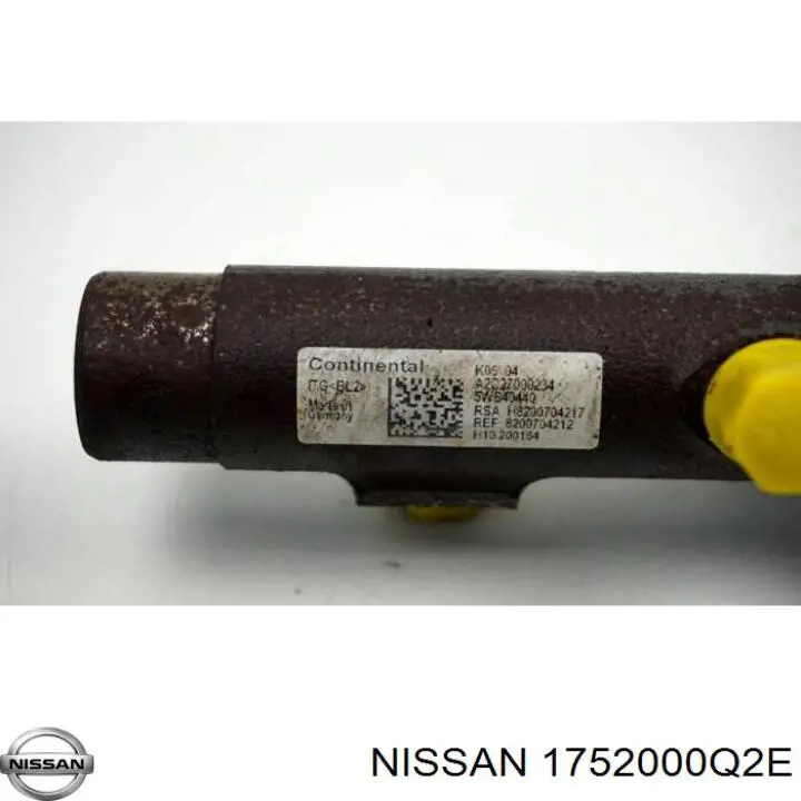 1752000Q2E Nissan/Infiniti Distribuidor de combustível (rampa)