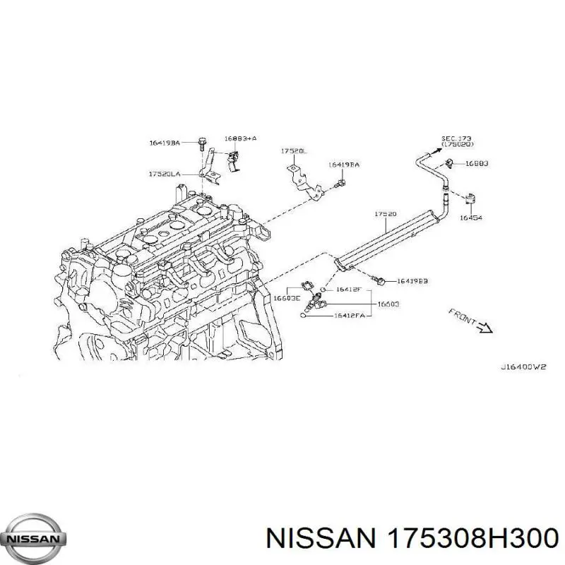 175308H300 Nissan/Infiniti 