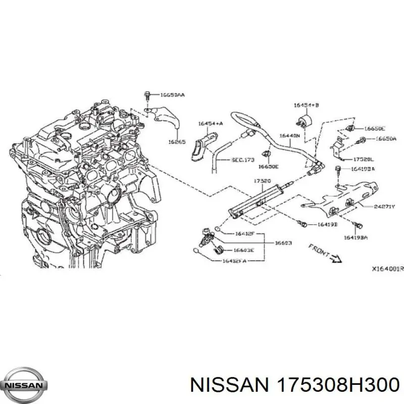 Compre 175308H300 Nissan/Infiniti 