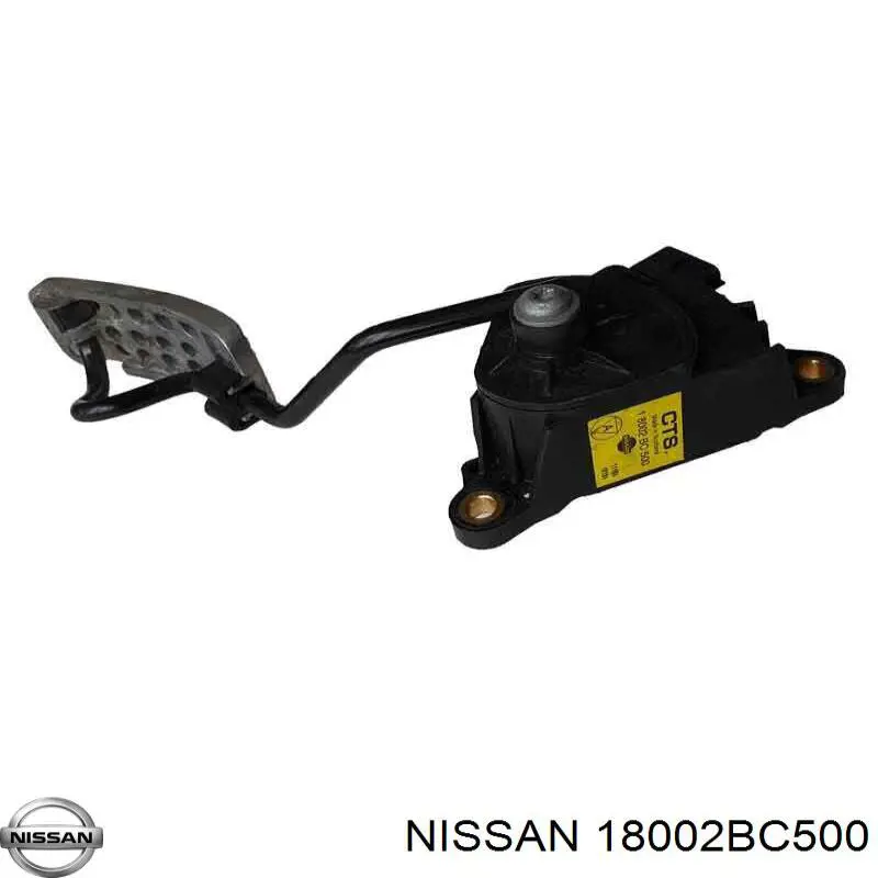 18002BC500 Nissan/Infiniti Pedal de gás (de acelerador)