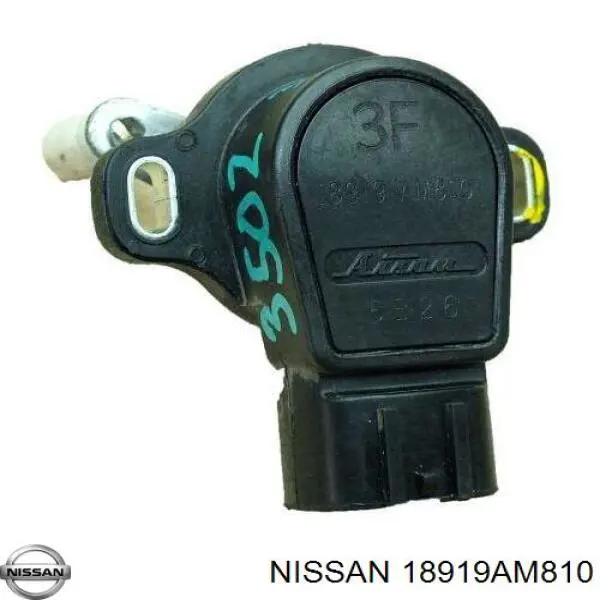 Sensor de posição da válvula de borboleta (potenciômetro) Nissan/Infiniti 18919AM810 preço, a partir de 69,81 USD