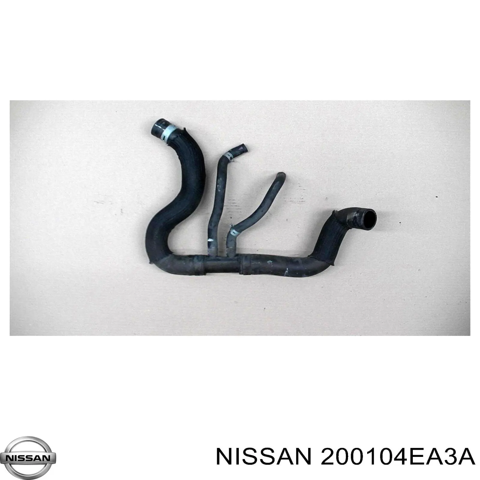 200104EA3A Nissan/Infiniti Silenciador, parte dianteira