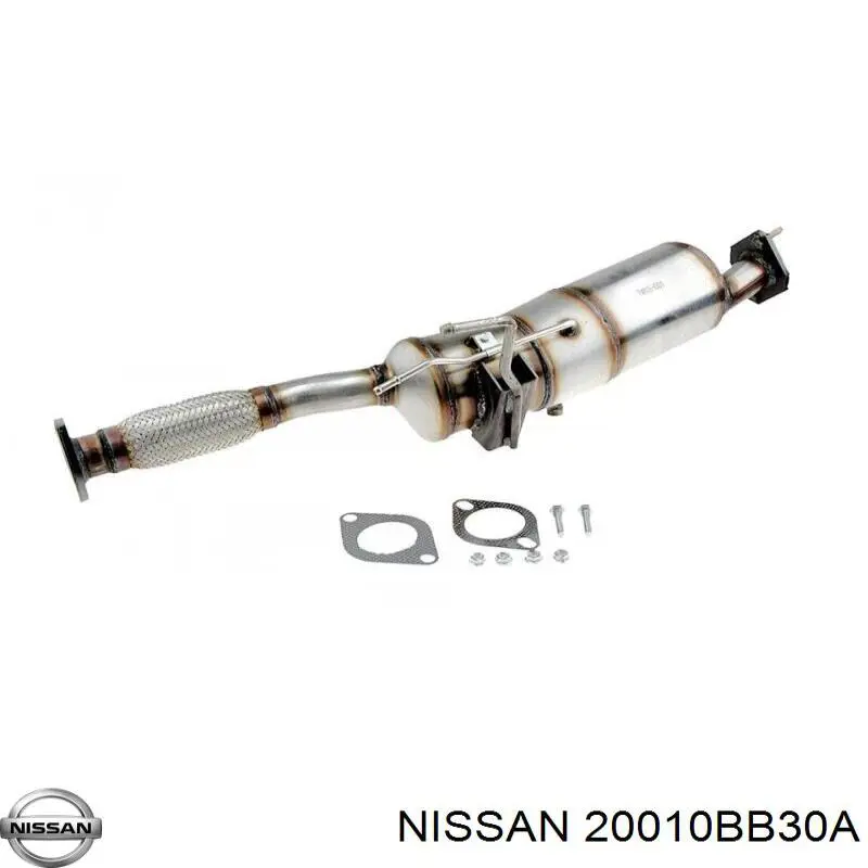 Filtro de partículas do sistema dos gases de escape Nissan/Infiniti 20010BB30A preço, a partir de 428,54 USD