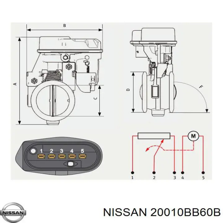 Silenciador, parte dianteira Nissan/Infiniti 20010BB60B preço, a partir de 763,56 USD
