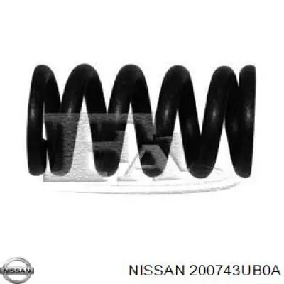 200743UB0A Nissan/Infiniti Mola do sistema de escapamento