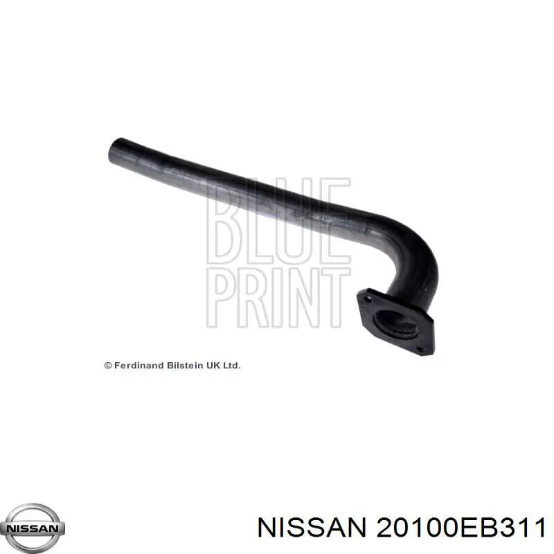 Compre 20100EB311 Nissan/Infiniti Silenciador, parte traseira