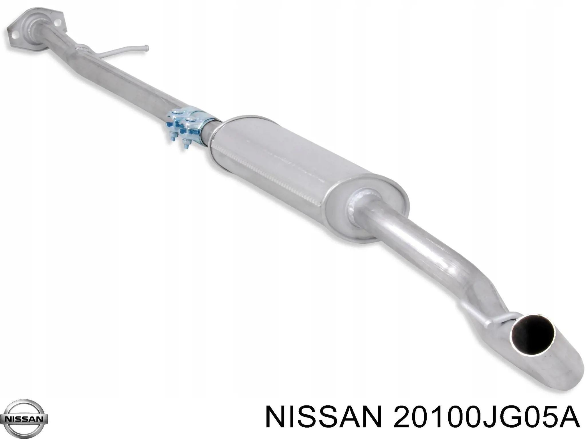 20100JG15A Nissan/Infiniti Silenciador, parte central e traseira
