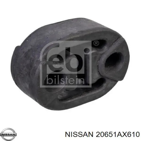 Compre 20651AX610 Nissan/Infiniti Coxim de fixação do silenciador