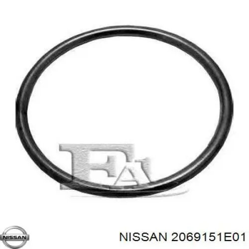 Compre 2069151E01 Nissan/Infiniti Vedante de tubo de admissão do silenciador
