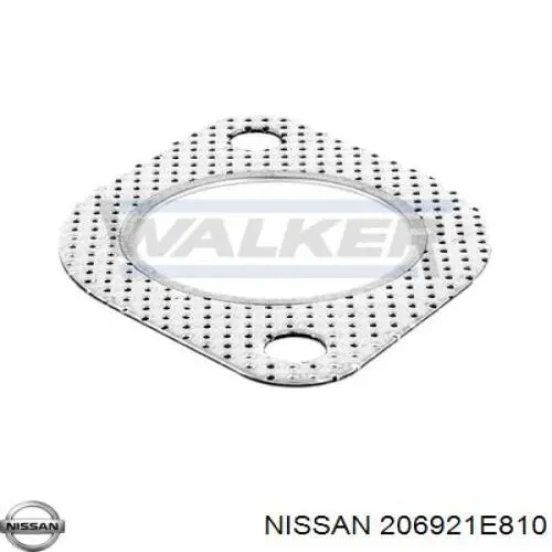 Compre 206921E810 Nissan/Infiniti Vedante de tubo de admissão do silenciador