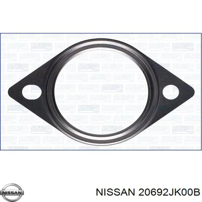 20692JK00B Nissan/Infiniti Vedante de tubo de admissão do silenciador