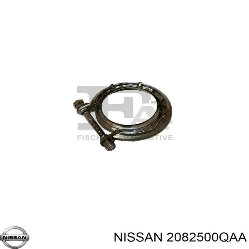 Braçadeira de fixação de catalisador para a turbina Nissan/Infiniti 2082500QAA preço, a partir de 19,22 USD
