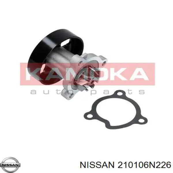 Compre 210106N226 Nissan/Infiniti Bomba de água (bomba) de esfriamento