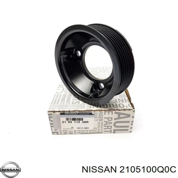 Polia da bomba de água Nissan/Infiniti 2105100Q0C preço, a partir de 164,81 USD