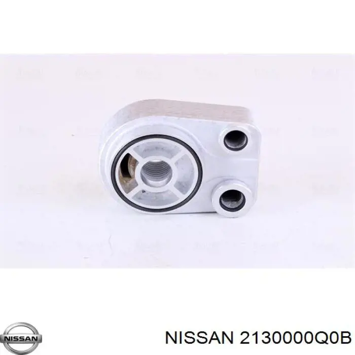 Compre 2130000Q0B Nissan/Infiniti Radiador de óleo (frigorífico), debaixo de filtro