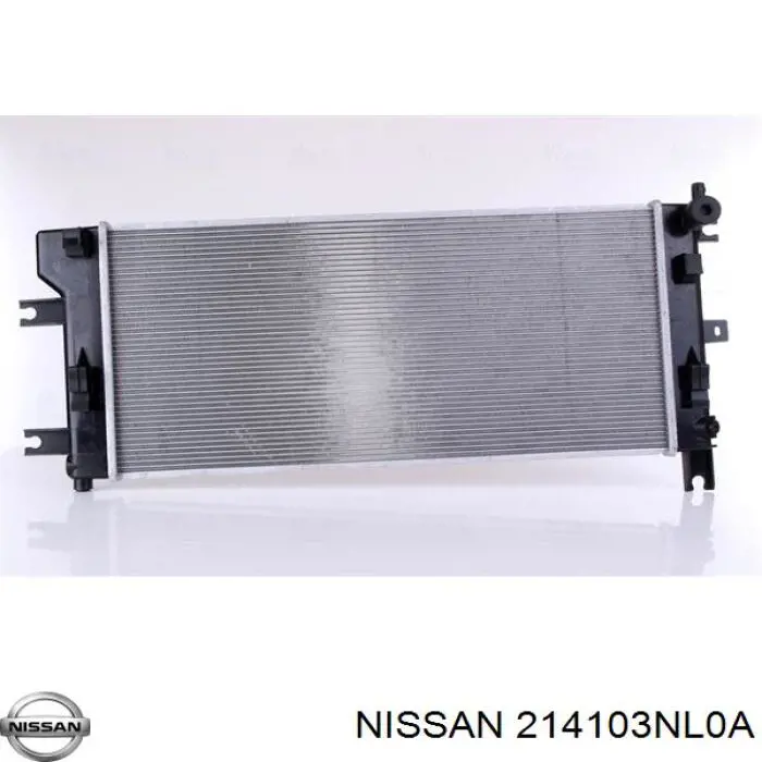 214103NL0A Nissan/Infiniti Radiador de esfriamento de motor