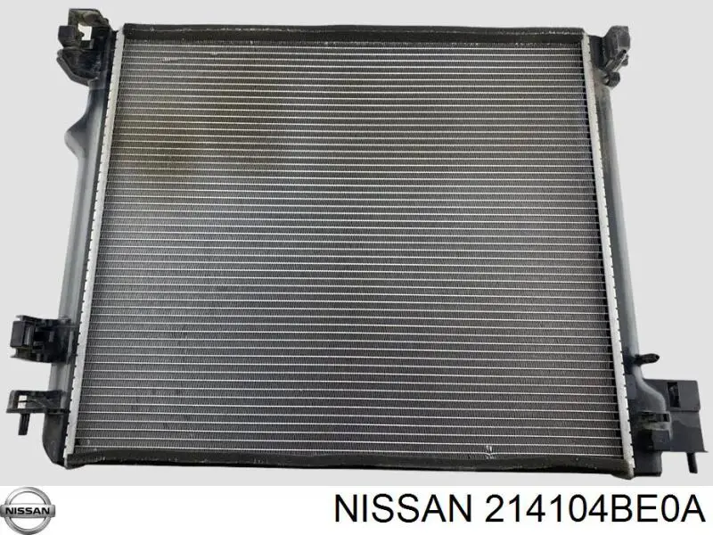 Radiador de esfriamento de motor 214104BD0A Renault (RVI)