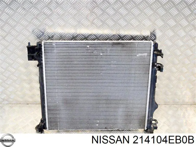 Radiador de esfriamento de motor Renault (RVI) 214101809R