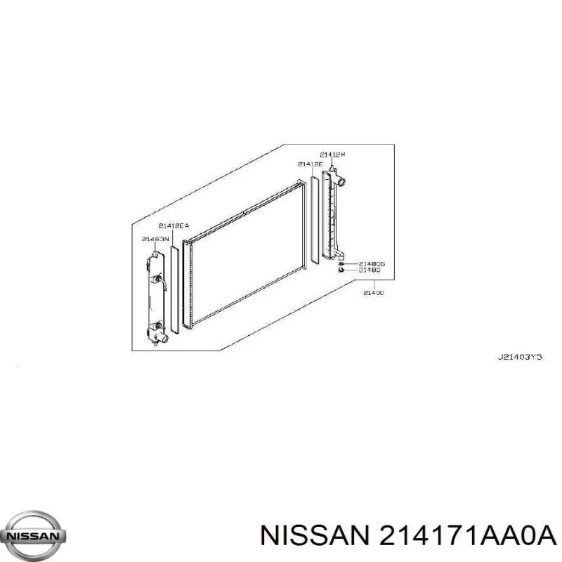  Nissan/Infiniti 214171AA0A preço, a partir de 30,74 USD