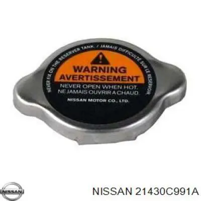 Tampa (tampão) do radiador Nissan/Infiniti 21430C991A preço, a partir de 4,31 USD